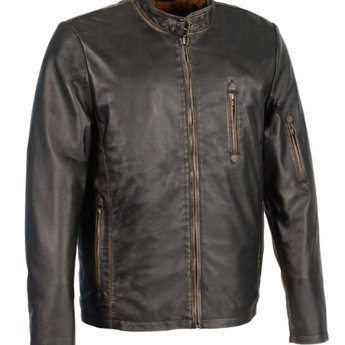 Moto Racer Leather Jacket