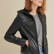 Kendra Leather Rider Jacket