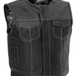 Concealment Leather Vest