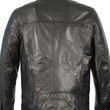 Zipper Front Leather Jacket