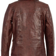 Leather Car Coat Jacket