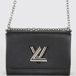 Twist MM Bag Epi Leather Noir