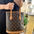 LV Petit Bucket Monogram Canvas