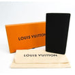 LV Circle signature Brazza Wallet Epi Leather Noir