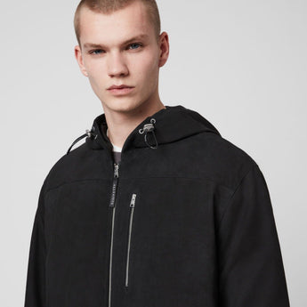 SHOWERPROOF LEATHER JACKET