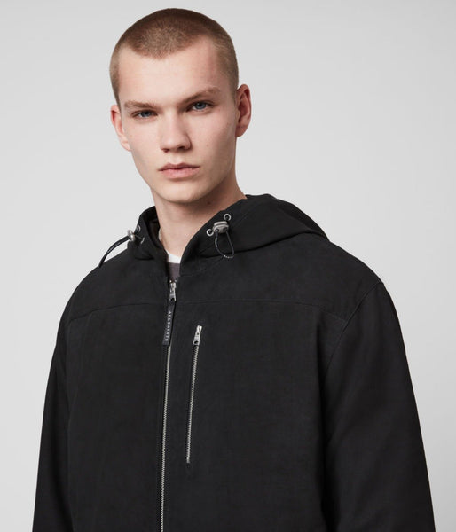 SHOWERPROOF LEATHER JACKET