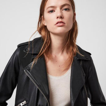 Balfern Leather Biker Jacket