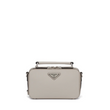 Prada Brique Saffiano Leather Bag White
