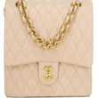 Chanel Large Classic Handbag Beige