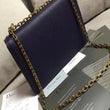 J’Adior Calfskin Flap Bag Dark Blue