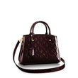 LV Montaigne BB Tote Bag Monogram Vernis Amarante