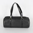 LV Soufflot Bag Black Epi Leather Noir