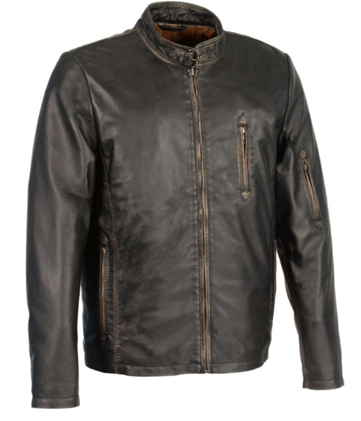 Moto Racer Leather Jacket
