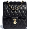 Chanel Mini Flap Bag Black