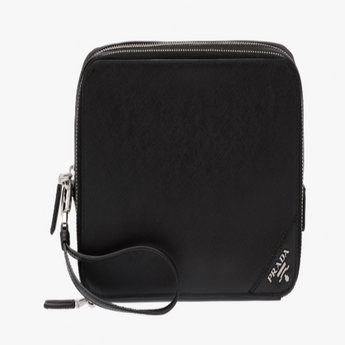 Prada Saffiano Leather Men’s Bag Black