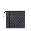 LV Pochette Voyage MM Damier Cobalt Canvas Race