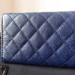 Chanel Boy Small Flap Wallet Blue