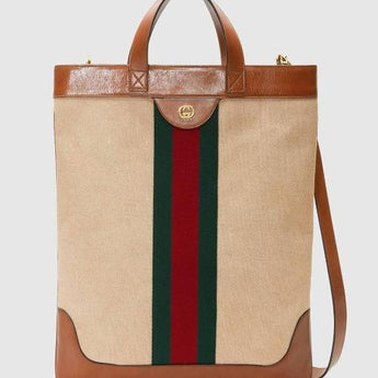 Gucci Large Vintage Canvas Tote