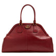 Gucci Re(Belle) Large Top Handle Tote Leather Red