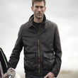 Division Leather Tanker Jacket