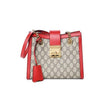Gucci Padlock Small Shoulder Bag Red