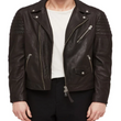 Leo Leather Biker Jacket
