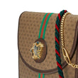 Gucci Mini GG Supreme Canvas Rajah GG Medium Shoulder Bag