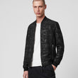 LEATHER BOMBER JACKET