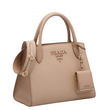 Prada Monochrome Saffiano Leather Bag Magnolia