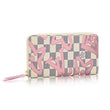 LV Clemence Wallet Damier Azur Canvas