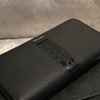 Prada Saffiano and Crocodile Leather Wallet All Black With Crocodile Insert