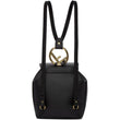 Fendi Black Leather Backpack