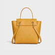 Celine Nano Belt Bag In Grained Calfskin Ocre