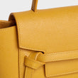 Celine Nano Belt Bag In Grained Calfskin Ocre