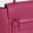 Celine Nano Belt Bag In Grained Calfskin Raspberry