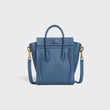 Celine Nano Luggage Tote Blue