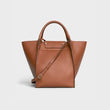 Celine Small Big Bag With Long Strap In Smooth Calfskin Tan