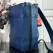 LV Soft Trunk Backpack PM Epi Leather Blue