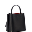 Prada Panier Small Saffiano Bag Black/Red