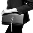Saint Laurent Kate Chain Wallet With Tassel