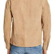 One Pocket Suede Shirt Jacket