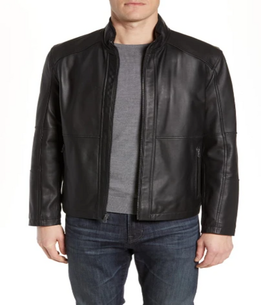 Wiley Lambskin Leather Jacket