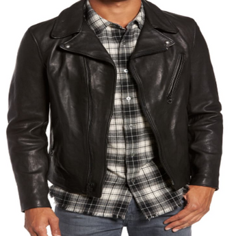 Leather Moto Jacket