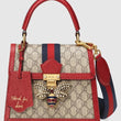 Gucci Queen Margaret GG Small Top Handle Bag Red