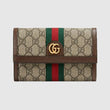 Gucci Ophidia GG Continental Wallet