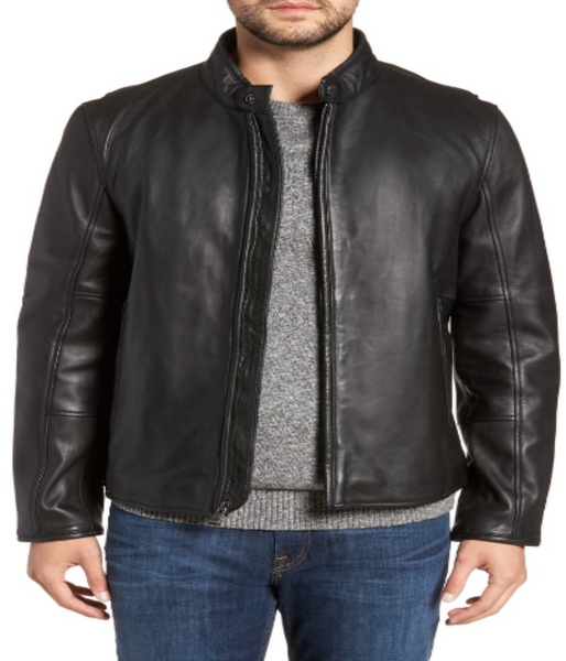 Horace Leather Moto Jacket