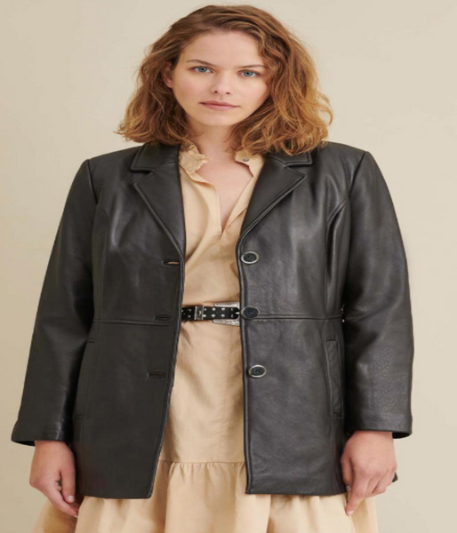 Charlotte Thinsulate Leather Car Coat