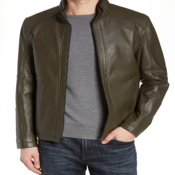 Wiley Lambskin Leather Jacket