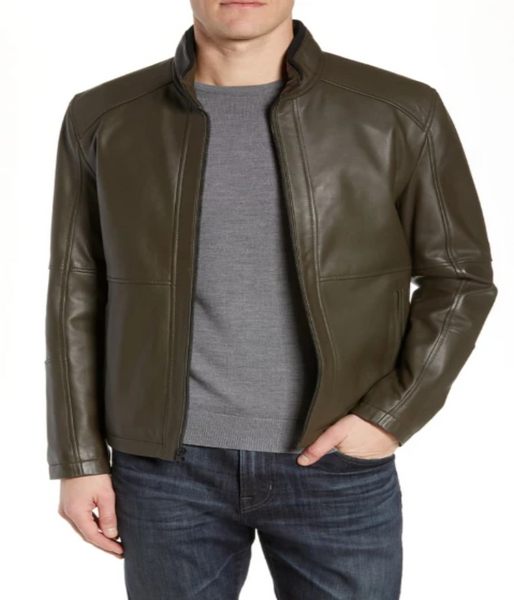 Wiley Lambskin Leather Jacket