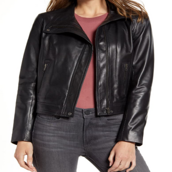 Chelsea 28 Leather Moto Jacket